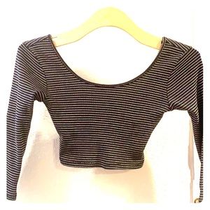 Love culture ribbed quarter sleeve